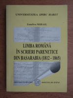 Zamfira Mihail - Limba romana in scrieri parenetice din Basarabia
