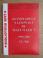 D. M. Batinetu Giurgiu - Olimpiadele nationale de matematica, 1990-2003