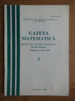 Gazeta matematica, anul CIX, nr. 2, 2004