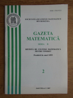 Gazeta matematica, anul CXII, nr. 2, 2007