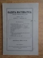 Gazeta matematica, anul XLV, nr. 6, februarie 1940 (1940)