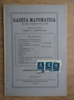 Gazeta matematica, anul XLVIII, nr. 4, decembrie 1942 (1942)