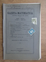 Gazeta matematica, anul XXXVI, nr. 7, martie 1931 (1931)