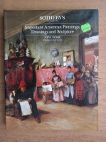 Important American paintings drawings and sculpture