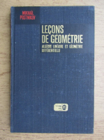 Mikhail Postnikov - Lecons de geometrie. Algebre lineaire et geometrie differentielle