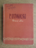 P. Antokolski - Versuri alese