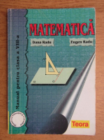 Dana Radu - Matematica. Manual pentru clasa a VIII-a (2003)