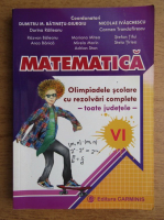 Dumitru M. Batinetu-Giurgiu - Matematica, olimpiadele scolare cu rezolvari complete, toate judetele, clasa a VI-a (2010)