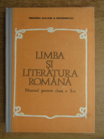 Anticariat: Emil Leahu - Limba si literatura romana. Manual pentru clasa a X-a (1980)
