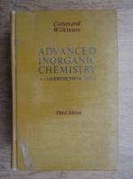 F. Albert Cotton, Geoffrey Wilkinson - Advanced inorganic chemistry. A comprehensive text