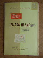 Harta geologica. Piatra Neamt (editie bilingva, contine harta)