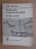 Dan Verona - Balada vestitorului si alte poeme