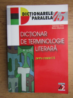 Gabriela Dinu - Dictionar de terminologie literara pentru clasele V-X