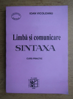 Ioan Vicoleanu - Limba si comunicare. Sintaxa