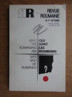Revue Roumaine, nr. 6-7-8, 1995
