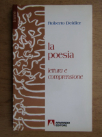 Roberto Deidier - La poesia