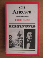 C. D. Aricescu - Scrieri alese