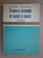 Constantin Dinu - Formarea sistemului de notiuni la istorie