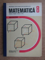 Constantin Ottescu - Matematica, manual pentru clasa a VIII-a, geometrie
