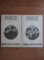 Anticariat: Edmond si Jules de Goncourt - Pagini de jurnal (volumele 1 si 2)