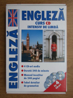 Anticariat: Engleza, curs intensiv de limba (contine 4 CD-uri)