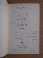 George Tarnea - Scrisori de fiecare zi (cu autograful autorului)