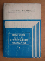 Histoire de la litterature francaise (volumul 2)