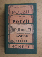 Mihail Eminescu, Goethe - Poezii (5 volume coligate, 1920)