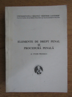 Predescu Ovidiu - Elemente de drept penal si procedura penala