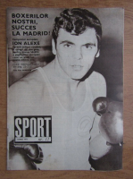 Revista Sport, nr. 11. Boxerilor nostri, succes la Madrid! Iunie 1971