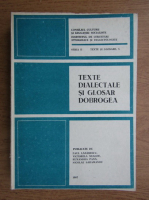 Texte dialectale si glosar Dobrogea