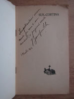 V. Zamfirescu - Sus cortina (cu autograful autorului, 1928)