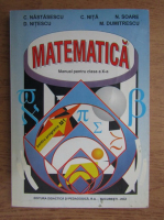 C. Nastasescu - Matematica, manual pentru clasa a X-a 