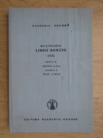 Anticariat: Dictionarul Limbii Romane, tomul X, partea 3, litera S: Semn-Sîveica