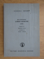 Dictionarul limbii romane, tomul X, partea a III-a, litera S, semn-saveica