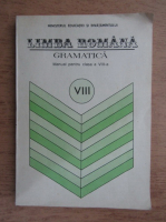 Ion Popescu - Limba romana, gramatica, manual pentru clasa a VIII-a