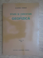 Studii si cercetari de geofizica (volumul 32)