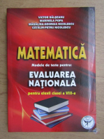 Victor Balseanu - Matematica, modele de teste pentru Evaluarea Nationala