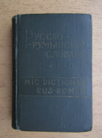 Anticariat: A. Sadetki - Mic dictionar rus-roman