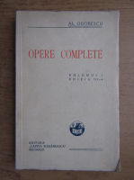 Alexandru Odobescu - Opere complete (volumul 1, 1948)