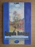 Anticariat: Nicolae Lazar - Geografia Romaniei pentru testarea nationala