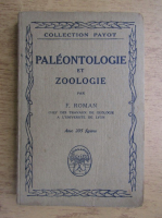 F. Roman - Paleontologie et zoologie (1923)