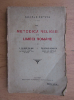 I. Nisipeanu - Metodica religiei si a limbii romane (1920)