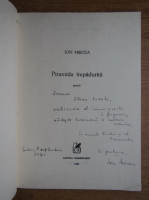 Ion Mircea - Piramida impadurita (cu autograful autorului)
