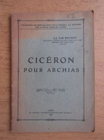 J. J. van Dooren - Ciceron pour archais (1929)