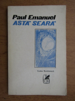 Paul Emanuel - Asta seara