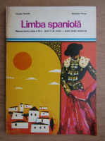 Claudia Samoila - Limba spaniola, manual pentru clasa a VI-a, anul V de studiu, prima limba moderna (1975)