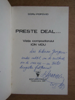 Doru Popovici - Preste deal (cu autograful autorului)
