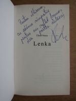 Elena Netcu - Lenka (cu autograful autoarei)