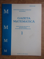 Gazeta Matematica, anul XII, nr. 1, 1991